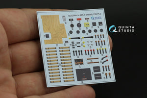 Quinta Studio QD32084 Ju 88A-1 3D-Printed &amp;amp; colored Interior on decal paper (Revell) 1/32 – image 13