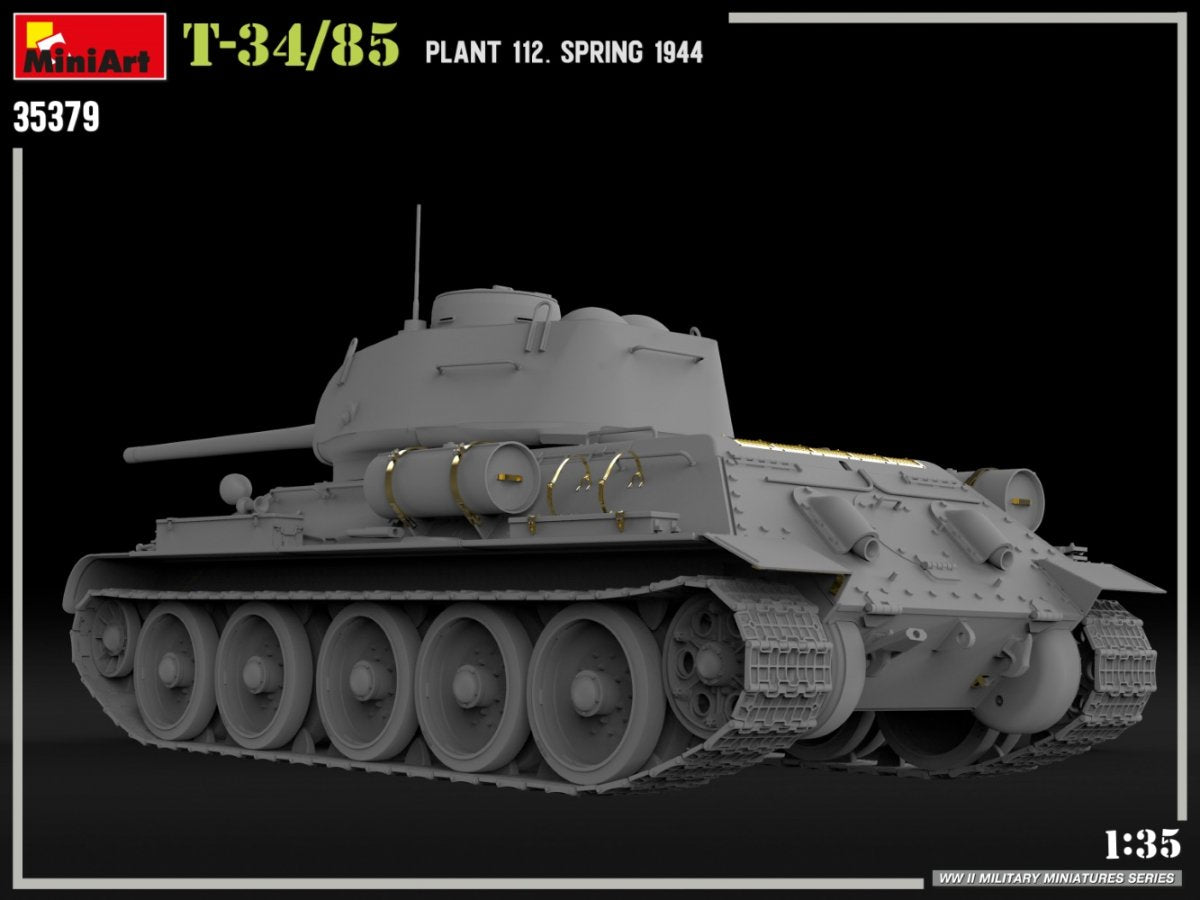 MiniArt 35379 T-34/85 PLANT 112. SPRING 1944 1/35 – image 3