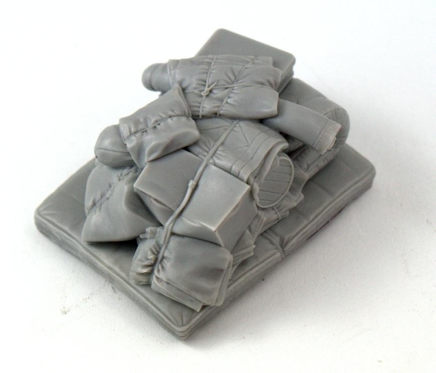 Ensemble de rangement Panzer Art RE35-472 pour voitures d'état-major civiles 1/35