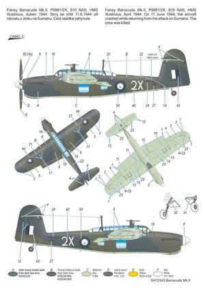 Special Hobby 72343 Fairey Barracuda Mk. II Pacific Fleet 1/72 – immagine 5