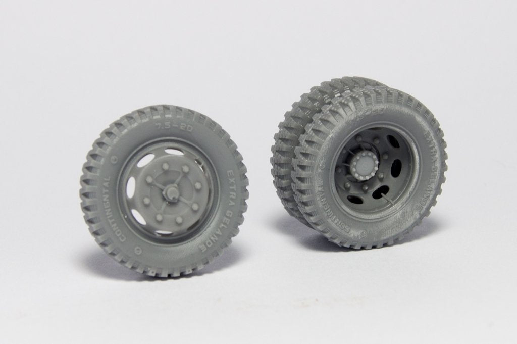 Roues de route Panzer Art RE35-351 KHD 3000S (motif gelande) 1/35