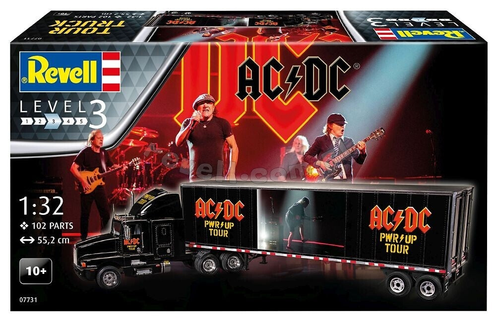 Revell 07731 AC/DC Power Up Tour Truck - Trailer 1/32 – zdjęcie 2