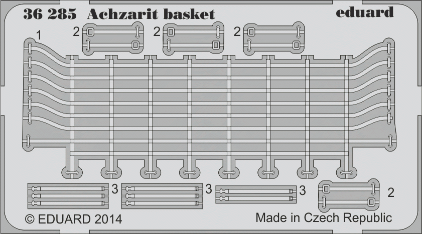 Eduard 36285 Achzarit basket 1/35 Meng
