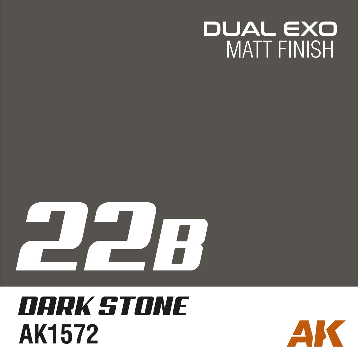 AK Interactive AK1572 DUAL EXO SCENERY 22B – DARK STONE 60ML – zdjęcie 2