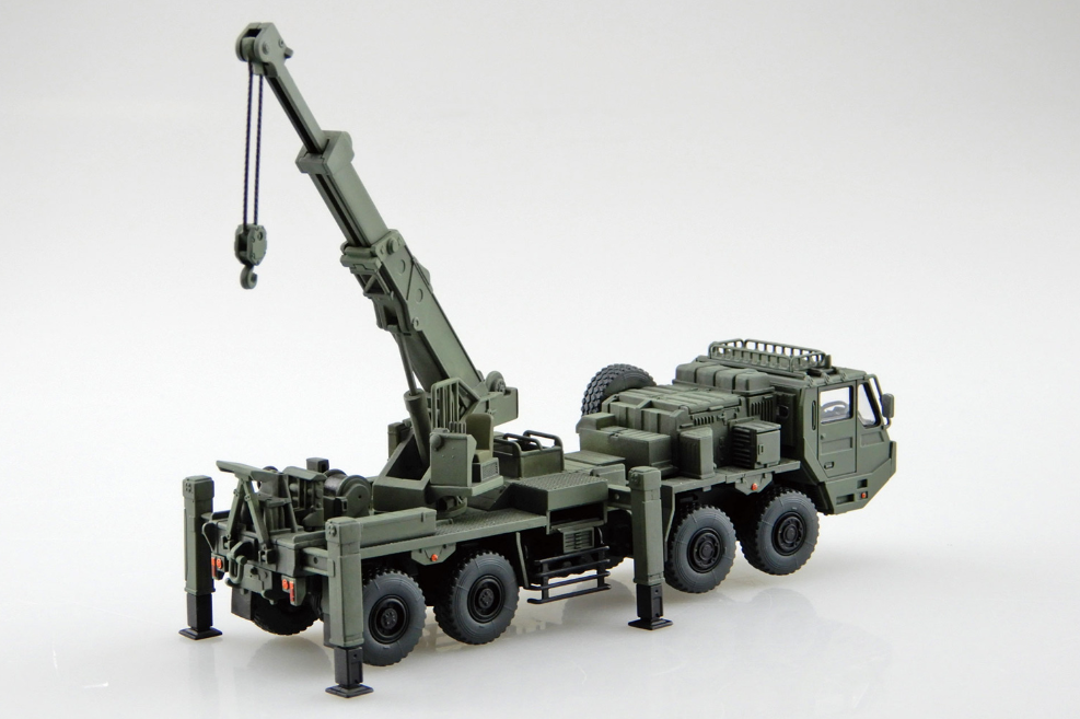 Aoshima 05538 JGSDF Heavy Wheeled Recovery Vehicle 1/72 – zdjęcie 4