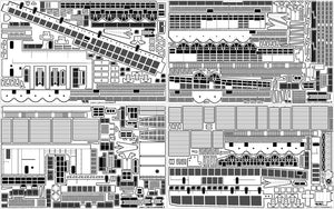 Pontos 27010FB USS CV-6 Enterprise 1942 Detail up set (20B Deck Blue) 1/200 – image 15