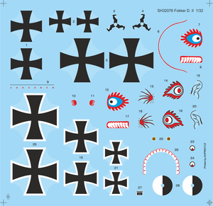 Special Hobby 32076 Fokker D. II Grunzweigs Planes 1/32 – immagine 2