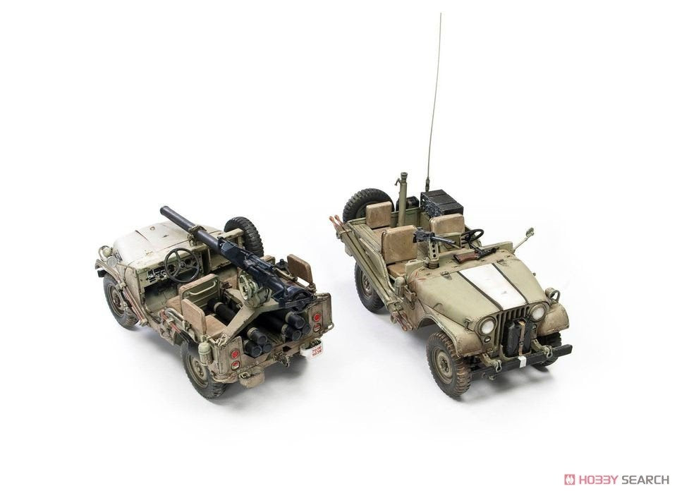 AFV Club 35S99 IDF M38A1 Series reconnaissance/fire support Jeep 1/35 – zdjęcie 10