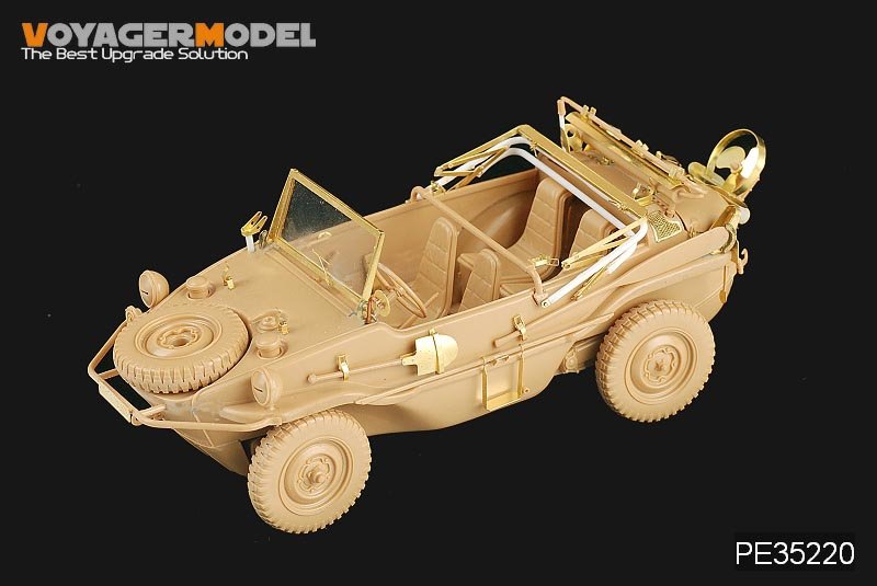 Voyager Model PE35220 WWII German Schwimmwagan Type 166 for TAMIYA 35224 1/35 – zdjęcie 4