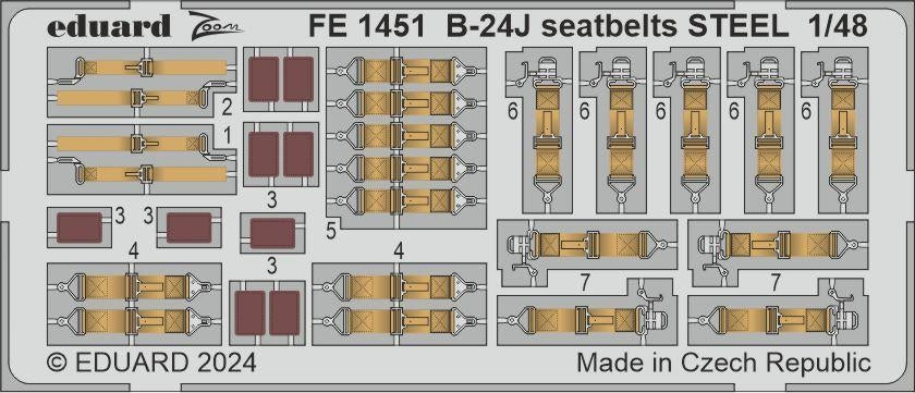 Eduard BIG49423 B-24J PART I HOBBY BOSS 1/48 – zdjęcie 6