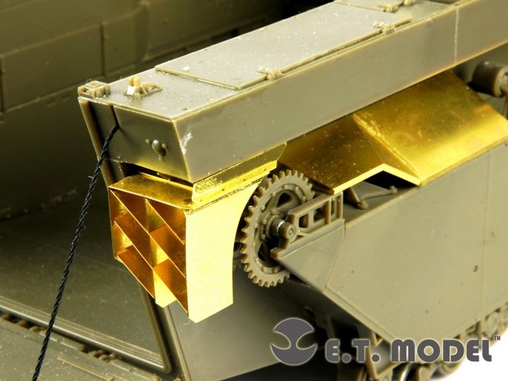 E.T. Model E35-121 U.S. Water Buffalo LVT-4 (Early version) (For AFV 35205) 1/35 – zdjęcie 6
