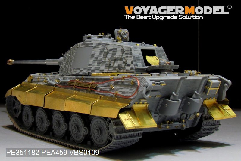 Voyager Model PE351182 WWII German King Tiger (Hensehel Turret)（For DRAGON/ZVEZDA kit） 1/35 – zdjęcie 3
