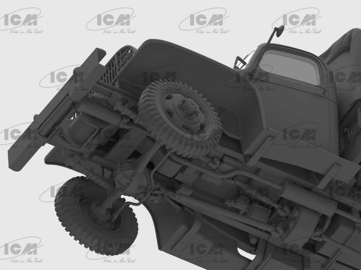 ICM 35597 G7117 US military truck 1/35 – zdjęcie 4