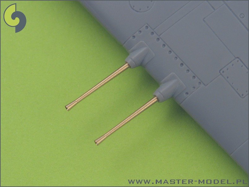 Master AM-48-021 Japanese Type 99 20mm Mark 2 gun barrels (4pcs) 1/48 – zdjęcie 3