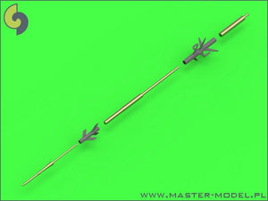 Master AM-48-122 Su-17, Su-20, Su-22 (Fitter) - Pitot Tubes and 30mm gun barrels 1/48