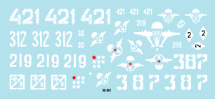 Star Decals 35-951 Soviet BMD-1 1/35 – zdjęcie 2