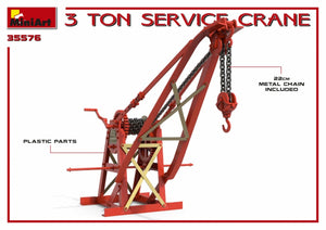 MiniArt 35576 3 TON SERVICE CRANE 1/35 – image 3