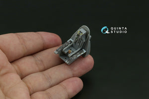 Quinta Studio QD48621 A-4E Skyhawk 3D-Printed &amp; coloured Interior on decal paper ( Hobby Boss ) 1/48