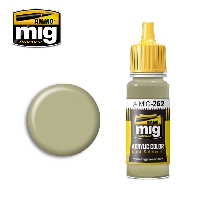 AMMO of Mig Jimenez 0262 - IJN Ash Gray 17ml