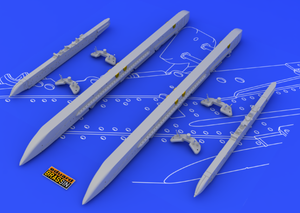 Eduard 648054 Su-25K wing pylons 1/48 – zdjęcie 6