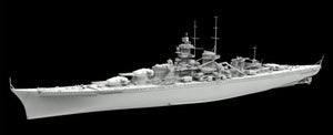 Flyhawk FH1149S German Battleship Gneisenau (Deluxe Edition) 1940 1/700 – zdjęcie 2