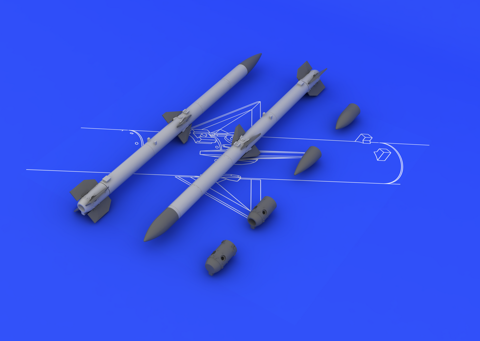 Eduard SIN648104 F-16 armament w/ laser guided bombs KINETIC MODEL 1/48 – image 7
