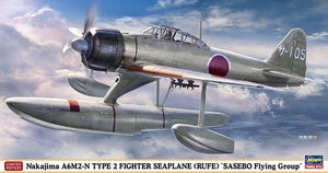 Hasegawa 07510 Nakajima A6M2-N Type 2 Fighter Seaplane (Rufe) &amp;#39;Sasebo Flying Group&amp;#39; 1/48