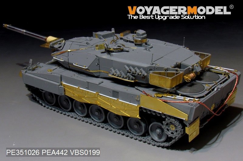 Voyager Model PE351026 Modern German Leopard 2A6 Basic For Border BT-002 1/35 – zdjęcie 15