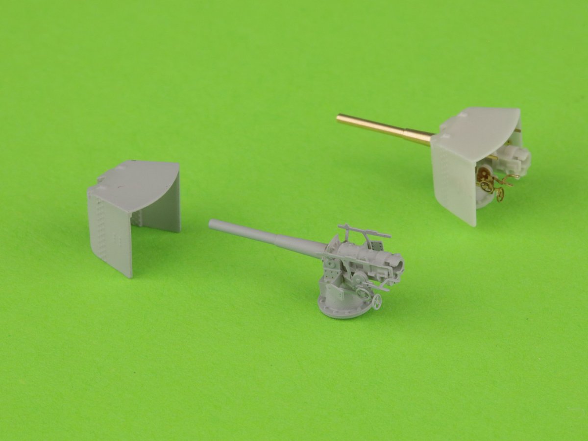 Master SM-350-113 SMS Emden - 10,5 cm SK L/40 guns 1/350 – zdjęcie 4
