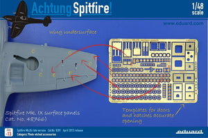 Eduard 48766 Spitfire Mk. IX surface panels 1/48 EDUARD – zdjęcie 6