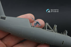 Quinta Studio QD+48582 Westland Lysander Mk.I 3D-Printed &amp;amp; coloured Interior on decal paper (Airfix) (with 3D-printed resin parts) 1/48 – zdjęcie 8