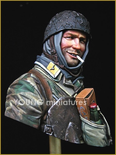 Young Miniatures YM1828 German Fallschirmjager Ardennes 1944 1/10 – zdjęcie 3