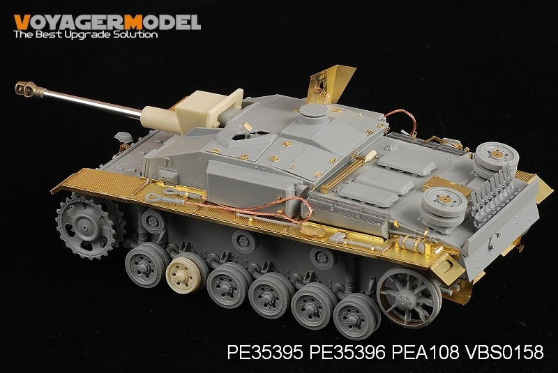 Voyager Model PE35396 WWII German StuG.III Ausf.F8 fenders For DRAGON 6644 1/35 – image 5