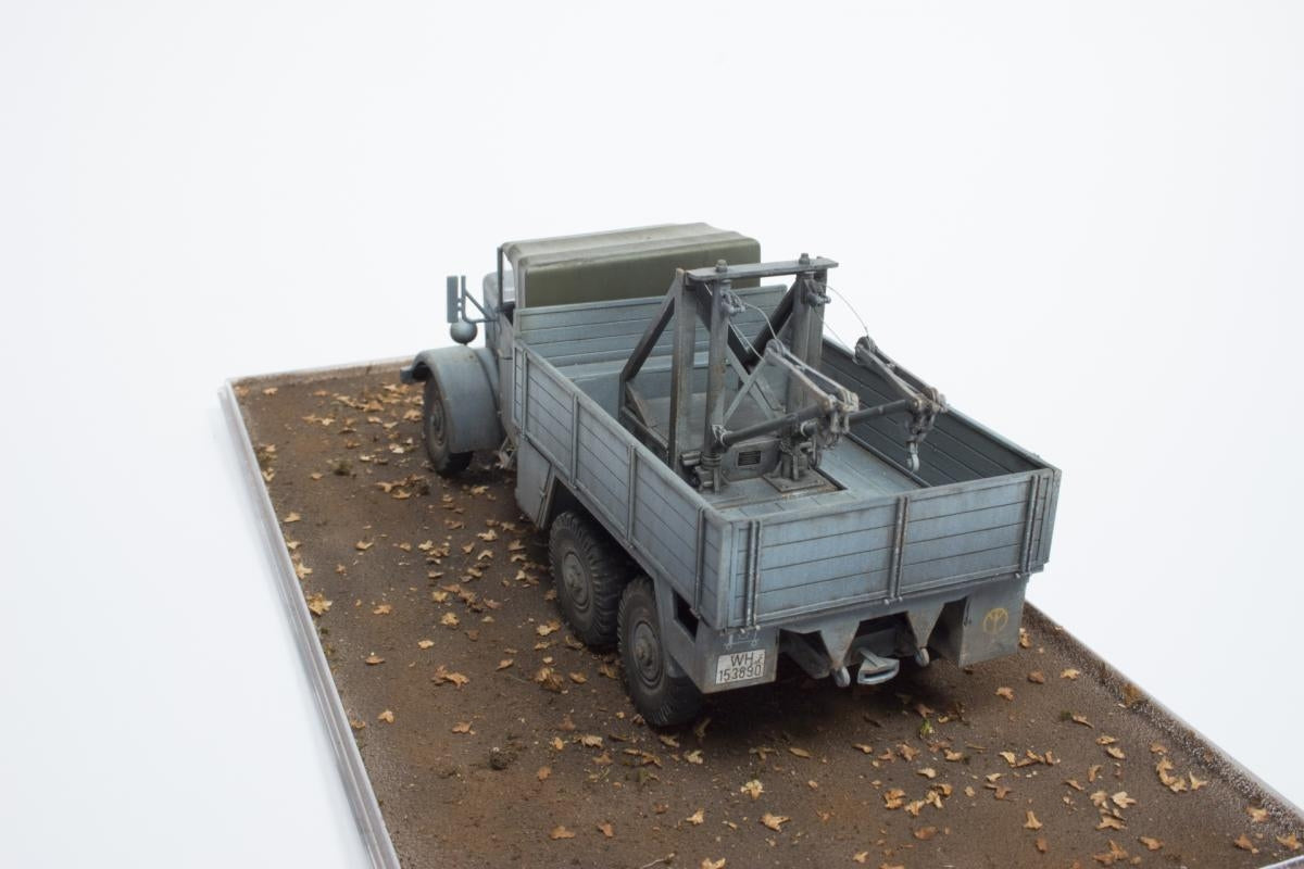 IBG 35006 Einheitsdiesel with Bilstein recovery crane 1/35 – zdjęcie 5