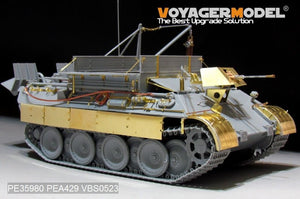 Voyager Model PE35980 WWII German Bergepanther Ausf.A (Late type,Panther G tool holders) Basic For TAKOM 2101 1/35 – imagen 3