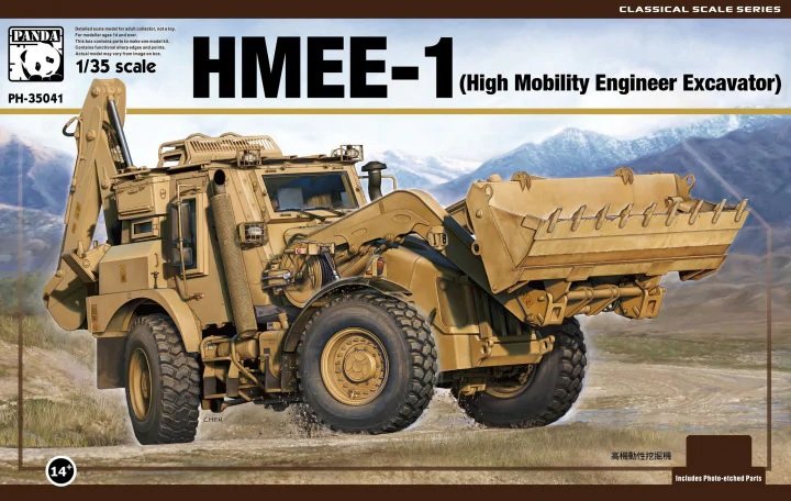 Panda Hobby 35041 HMEE-1 Pelle mécanique à haute mobilité 1/35