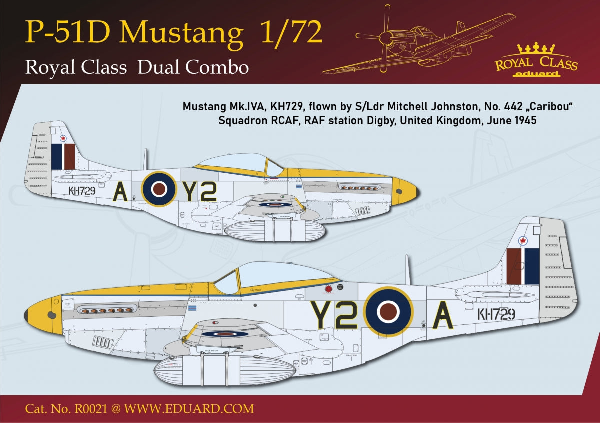 Eduard R0021 P-51D MUSTANG DUAL COMBO 1/72 – zdjęcie 36