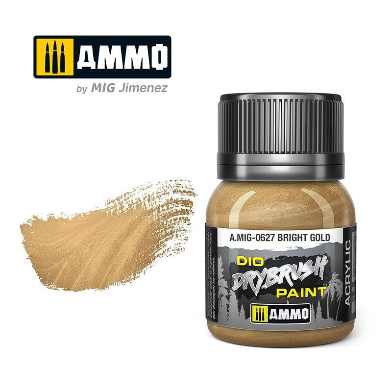 Ammo of Mig 0627 DRYBRUSH Light Brick 40ml