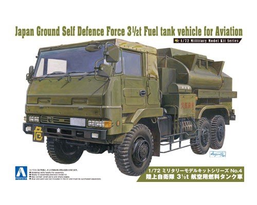 Aoshima 00794 Ground Self 3 1/2T Fuel Tank V 1/72