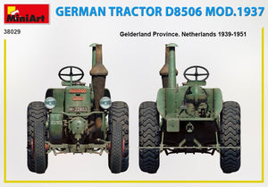 MiniArt 38029 GERMAN TRACTOR D8506 MOD. 1937 1/35 – zdjęcie 5