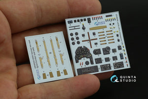 Quinta Studio QD48098 Ju 87B-2/R-2 3D-Printed &amp;amp; coloured Interior on decal paper (Hasegawa) 1/48 – zdjęcie 10
