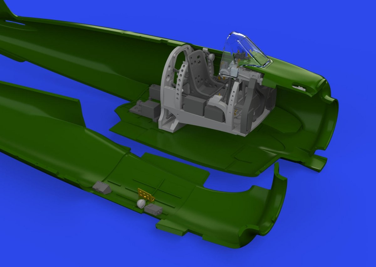 Eduard 648850 A6M2-N Rufe cockpit PRINT EDUARD 1/48 – image 4