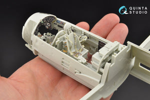 Quinta Studio QD32084 Ju 88A-1 3D-Printed &amp;amp; colored Interior on decal paper (Revell) 1/32 – image 7
