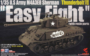 Asuka 35-040 US Army M4A3E8 Sherman Easy Eight Thunderbolt VII with Resin Parts 1/35