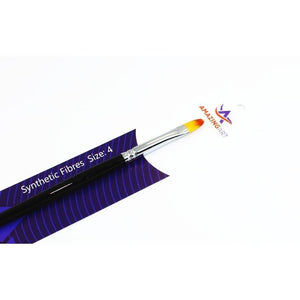 Amazing Art 12992 SYNTHETIC BRUSH HALF-ROUND 4 – image 2