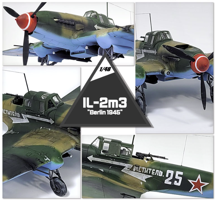 Academy 12357 Il-2m3 Berlin 1945 1/48 – zdjęcie 2