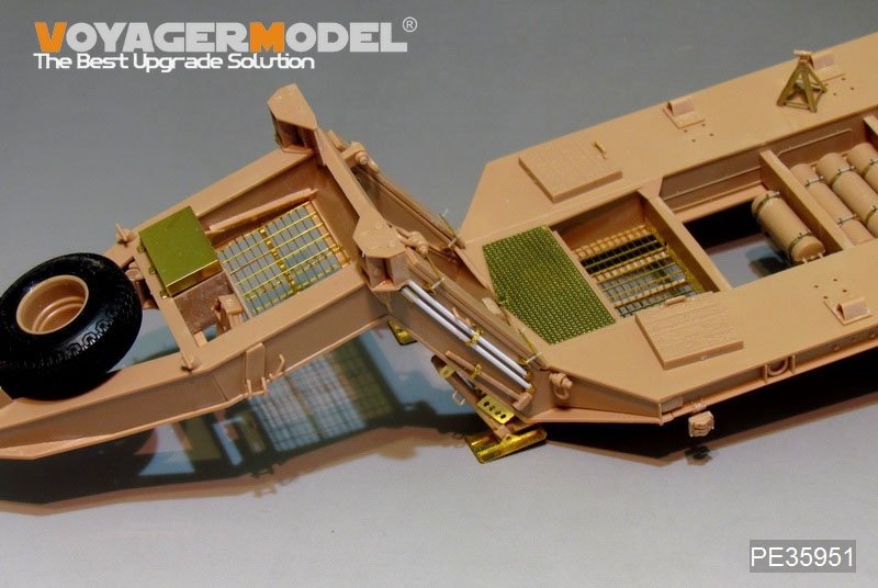 Voyager Model PE35951 Modern US Army M911 C-HET &amp;amp;M747 Heavy Equipment Semi-Trailer For MENG SS-013 1/35 – zdjęcie 28