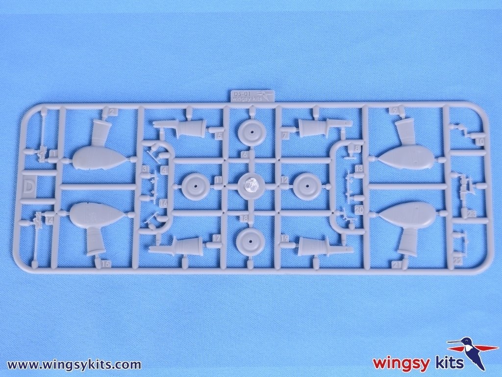 Wingsy Kits D5-01 IJN Type 96 carrier-based fighter II A5M2b “Claude” (late) 1/48 – zdjęcie 6