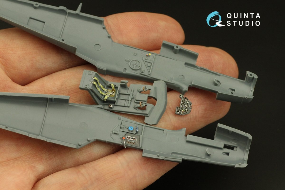 Quinta Studio QD72063 Avia S-199 3D-Printed &amp;amp; colored Interior on decal paper (Eduard) 1/72 – image 7