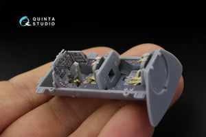 Quinta Studio QD48163 Me 262B-1a/U1 3D-Printed &amp;amp; coloured Interior on decal paper (for HobbyBoss kit) 1/48 – zdjęcie 5